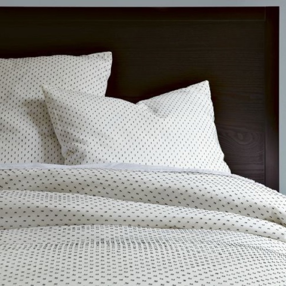 ISO West Elm Swiss Dot Duvet